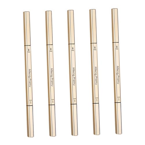 VALICLUD 5 Stück Wasserfeste Augenbrauenstifte mit Doppelseitigem Design Präziser Spitze und Pinsel für Zuhause und Profis für Einen Natürlichen Look Farben VALICLUD 5 Stück Wasserfeste Augenbrauenstifte mit Doppelseitigem Design Präziser Spitze und Pinsel für Zuhause und Profis für Einen Natürlichen Look Farben von VALICLUD