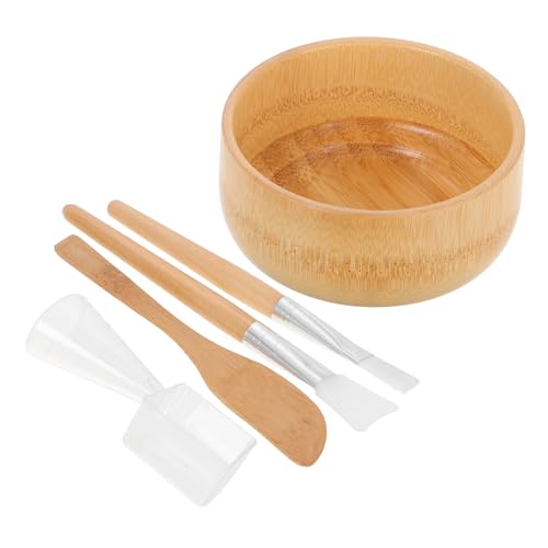 VALICLUD 5 Teiliges Beauty Löffel Pinsel Set Gesichtsschalen Rührschüssel Set Beauty Werkzeug Schüssel Maskenschalen Für Gesichtsbehandlungen Schüssel Spatel Löffel von VALICLUD