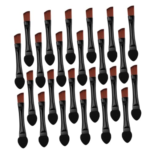 VALICLUD 50 Stück Doppelseitige Makeup Pinsel mit Schrägem Klingenförmigem Design Weiche Hautfreundliche Borsten für Präzises Augenbrauen und Lidschattenstyling für Empfindliche Haut und von VALICLUD