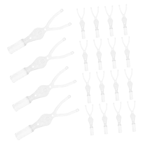 VALICLUD 50 Stück Double Eyelid Assist Rod werkzeug Mascara-Schildschutz Eyelashs Applicator Tool Wimpernapplikator doppeltes Augenlidband unsichtbar Plastik Transparent von VALICLUD