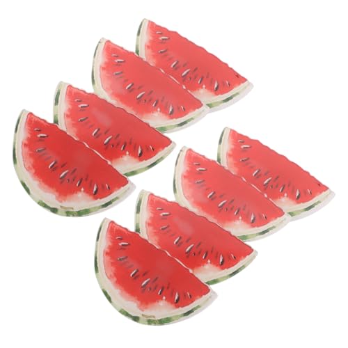 VALICLUD 50 Stück Wassermelonen Broschen Langlebigem Farbintensive Cartoon Obst Anstecker Leichte Kawaii Accessoires für Rucksäcke Kleidung und Taschen Geeignet als von VALICLUD