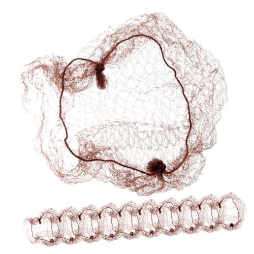 VALICLUD 50stücke Elastisches Netz-haarnetz Zur Dutt-abdeckung Netz Für Frauen Und Mädchen Praktische Haarabdeckung Für Formelle Und Anlässe von VALICLUD