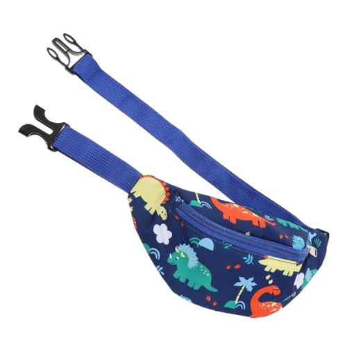 VALICLUD 5st Dinosaurier Kinder Brusttasche Handy-Crossbody-geldbörse Für Frauen Mini-umhängetasche Kleine Umhängetasche Dinosaurier-geldbörse Rucksack Oxford-Stoff Reisen Brustclip von VALICLUD