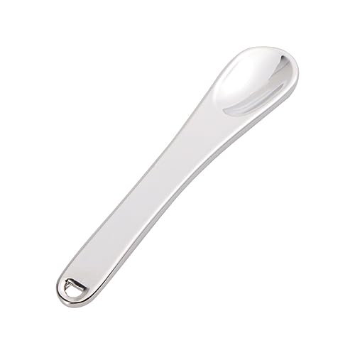 VALICLUD 5stücke Mini-make-up-löffel Aus Metall Beauty-schaufel Für Kosmetik Und Maske Silber Silber von VALICLUD