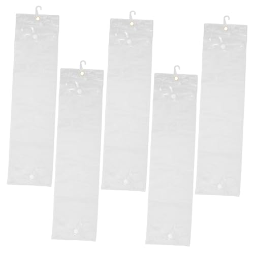 VALICLUD 5stücke Perückentasche Aus Pvc Transparente Hängetasche Für Perücken Und Haarverlängerungen Wasserdichter Reiseprotektor Mit Aufhänger Organizer Für Haaraufbewahrung von VALICLUD