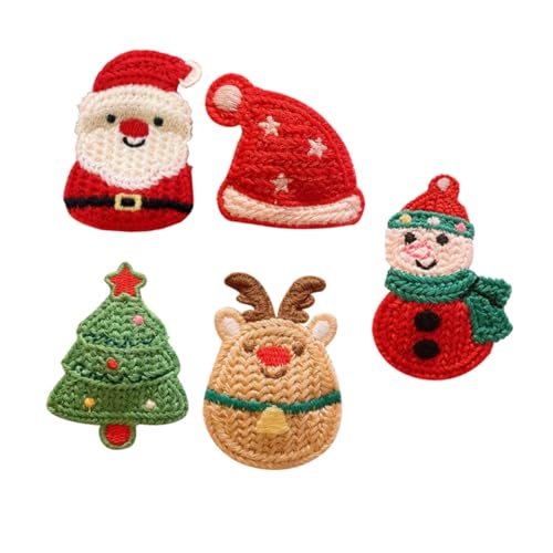 VALICLUD 5stücke Weihnachts Haarschmuck Für Mädchen Haarspangen Mit Festlichen Motiven Für Mädchen Vielseitig Kombinierbar Und Langlebig Für Festliche Anlässe Und Alltag von VALICLUD