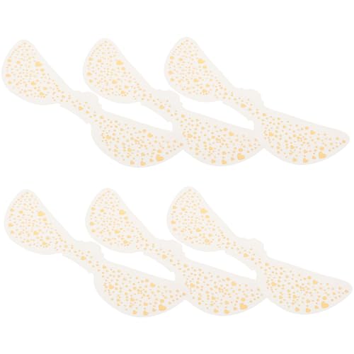 VALICLUD 6blätter Gesicht-aufkleber Fürs Gesicht Wasserdichte Patches Langlebige Temporäre Make-up-accessoires Für Party Und Alltag von VALICLUD