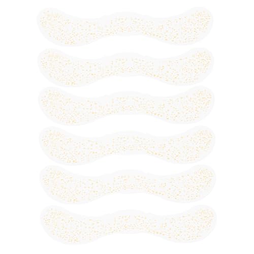 VALICLUD 6 Blätter Patch Tattoo Gesichtssprossen Glitzer Tattoo Gesicht Glitzer Funkelnde Temporäres von VALICLUD