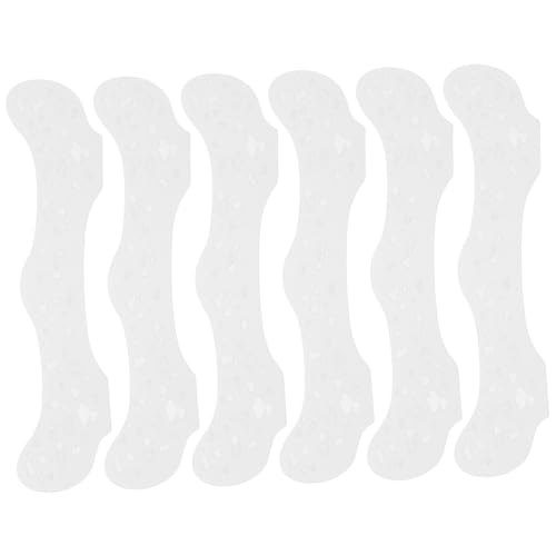 VALICLUD 6 Blätter -patch -gesichtstattoo Alltags-make-up-accessoires Party-make-up- Glitzernde Im Gesicht Silber Wassertransferpapier von VALICLUD