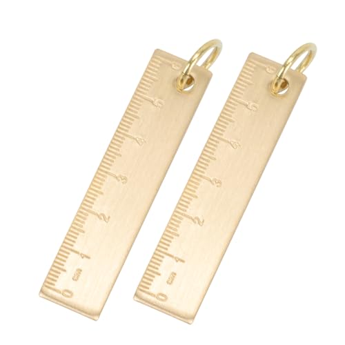 VALICLUD 6stücke Schlüsselanhänger Form Eines Messlineals Aus Hochwertigem Dekorativer Für Schlüssel Taschen Und Mehr Für Schule Und Büro von VALICLUD