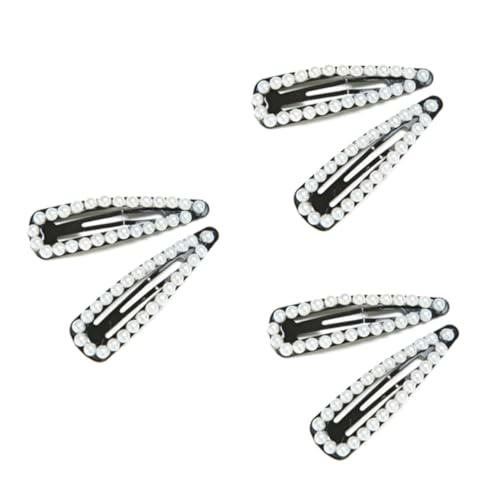 VALICLUD 3er-set Haarspangen Mit Druckknöpfen Für Kleinkinder Mädchen Kinder Haarspangen Accessoires Schicke Und Elegante Dekoration 2 Stück X 3 von VALICLUD