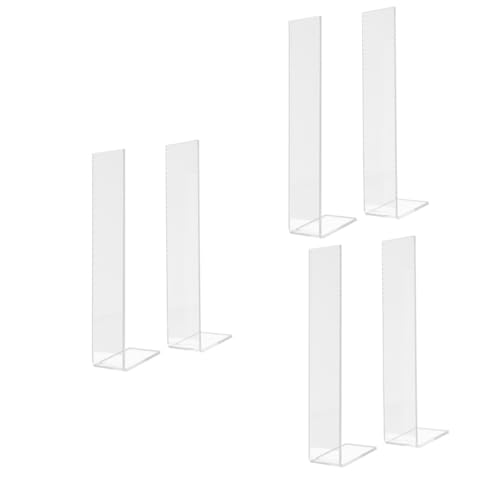 VALICLUD 6 Stk Schmuckständer Haargummis Rack Haarschmuck für Mädchen Uhrenregal haarklammer aufbewahrung haarspangen halter Haarspangenständer Haar-Accessoires-Ständer Plastik Transparent von VALICLUD