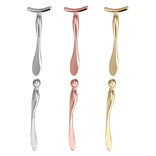 VALICLUD 6stücke Augencreme- Gesicht Schönheit Werkzeug Mini-design Augenpflege Tool Schaber Löffel von VALICLUD