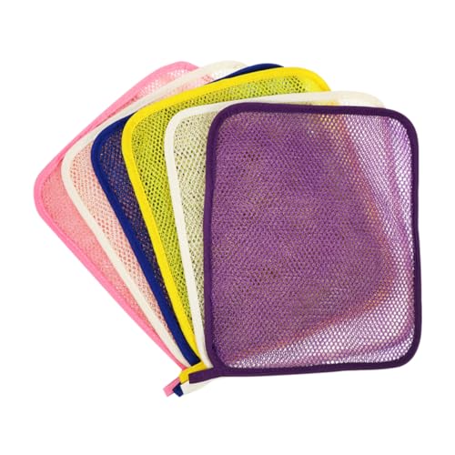 VALICLUD 6stücke Körperpeelingtuch Aus Nylon Für Dusche Peeling-waschlappen Zum Baden Rückenschrubber Und Peeling-handtücher Vielseitig Einsetzbar Als Badetuch Oder Duschtuch Sanfte von VALICLUD