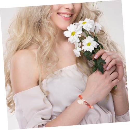 VALICLUD 6 Stück Boho Fußkettchen mit Bunten Perlen und Echten Muscheln Handgefertigte Verstellbare Strand Fußkettchen für Damen Langlebig und Einzigartig für Sommerurlaub und Beach Party von VALICLUD