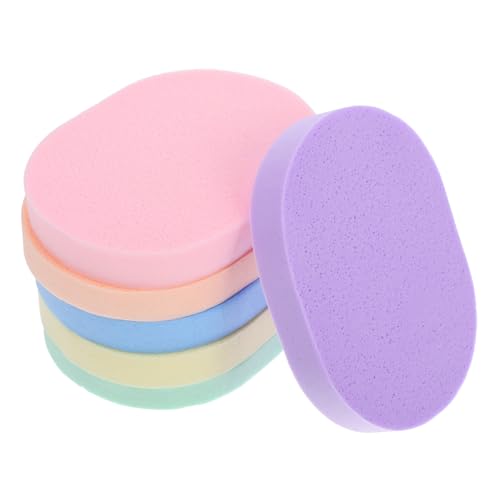 VALICLUD 6stücke Gesichtspeeling-schwamm Aus Hautfreundlichem Material Wiederverwendbar Make-up-entferner-pads Für Empfindliche Haut Effektive Reinigung Kompakt Und Tragbar von VALICLUD