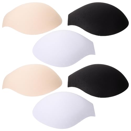 VALICLUD Herren-unterwäsche-Cups 6 Stück Unterwäsche-verstärkende Pads Weicher Schwamm Für Verbesserten Komfort Geeignet Für Shorts Jeans Badeslips von VALICLUD