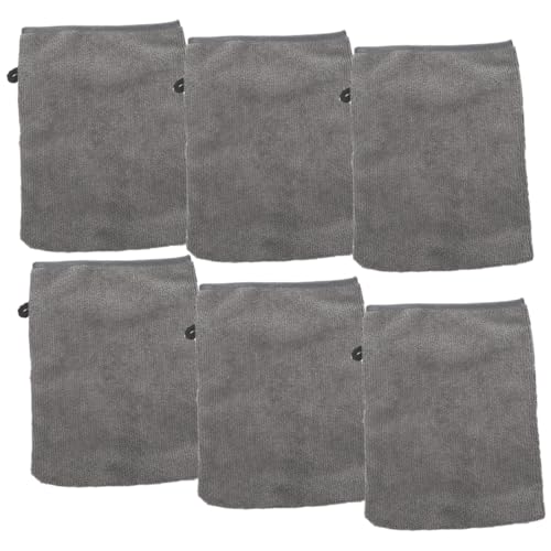 VALICLUD 6 Stück Mikrofaser Gesichtsreinigungshandschuhe Set Wiederverwendbare Makeup Entferner Handschuhe für Sanfte Gesichtsreinigung Hypoallergen und Hautfreundlich für Zuhause und von VALICLUD