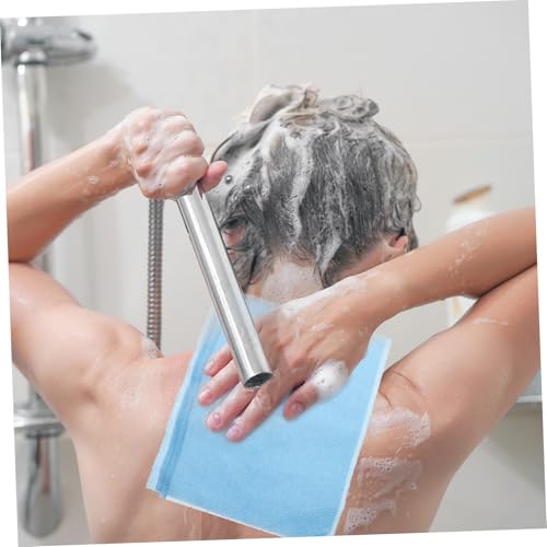 VALICLUD 6 Stück Nylon Rückenschrubber Doppelseitige Extra Lange Peeling Badetücher aus Robustem Nylon Effektive Ganzkörper Peeling Handtücher für Dusche und Körperreinigung Farblich von VALICLUD