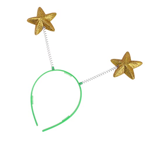 VALICLUD 6 Stück Schaumstoff-stirnband Frühlingshaarbänder Partykostüm Glitzer-haarbänder Haarbänder Für Gelb von VALICLUD
