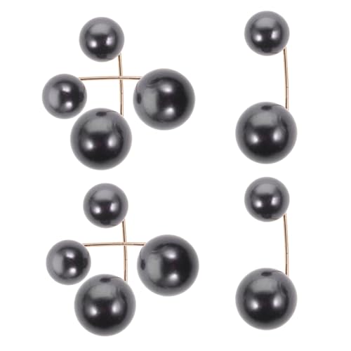 VALICLUD 6 Stück Teiliges Broschen mit Kunstperlen Langlebige Sicherheitsnadeln zur Rock Kragenfixierung Eleganter Damen anstecker für Wickelkleider Strickjacken Vielseitig und Formstabil von VALICLUD