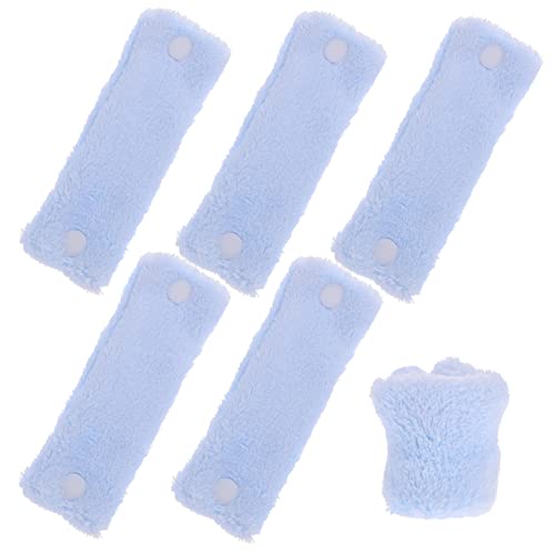 VALICLUD 6 Stück Teiliges Fleece Haarwickler für Frauen Weiche Flexible No Heat Lockenwickler Sanfte Dauerwelle über Nacht Einfaches Styling für Haartypen Schonend und Bequem Beim Schlafen von VALICLUD