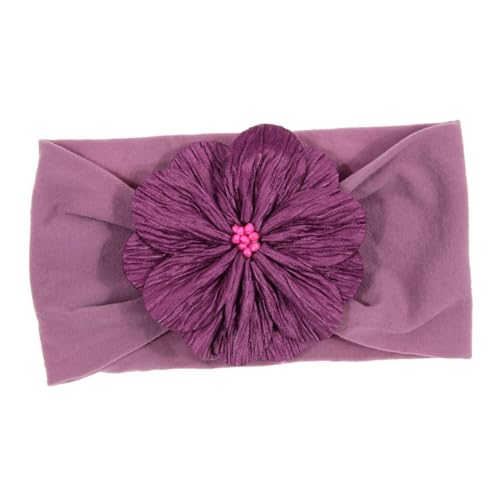 VALICLUD 6 Stück Teiliges Haarband Weiche Stoffblumen Stirnbänder Leichte und Strapazierfähige Kopfbänder in Verschiedenen Farben Modische Haarschmuck für Mädchen Komfortabel und von VALICLUD