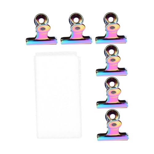 VALICLUD 6 Stück Teiliges Nagelverlängerungsklammer mit Fiberglas Papier Wiederverwendbare Clips für Gel und Nagelanwendungen für Nagelstudios und Diy Nagelkunst zu Hause VALICLUD 6 Stück Teiliges Nagelverlängerungsklammer mit Fiberglas Papier Wiederverwendbare Clips für Gel und Nagelanwendungen für Nagelstudios und Diy Nagelkunst zu Hause von VALICLUD