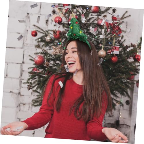 VALICLUD 6stücke Rentierohr-stirnband Für Weihnachten Weihnachtsstirnbänder Für Frauen Und Mädchen Festtagsaccessoires Für Weihnachtsfeiern Kopfbedeckungen Mit Hirschgeweih-design von VALICLUD