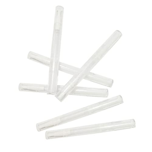 VALICLUD 6 Stück Transparente Nagelöl Stifte mit Pinselspitze Leere Kosmetikbehälter für Lipgloss Wimperntusche Nagelpflege und Mehr von VALICLUD