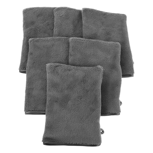 VALICLUD 6stücke Wiederverwendbare Mikrofasermitten Sanfte Gesichtswaschhandschuhe Für Make-up Entfernung Hochsaugfähige Handtücher Für Spa Und Dusche Design Für Empfindliche von VALICLUD