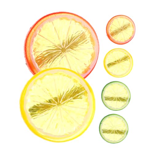 VALICLUD 6stücke Zitronenscheiben Haarspangen Für Frauen Süße Fruchthaarspange Haarschmuck Mit Realistischem Design Passend Zu Glatten Und Lockigen Frisuren Für Partys Und Alltag Geeignet von VALICLUD