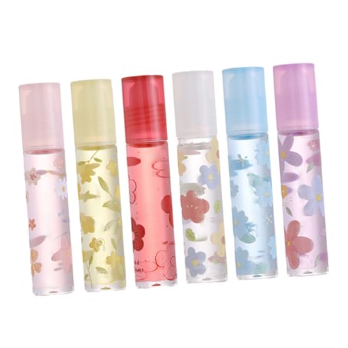 VALICLUD 6stücke Lippenöl Mit Feuchtigkeitscreme Lipgloss Für Frauen Pflegendes Öl Klein Und Leicht Zu Tragen Für Jeden Hautton Geeignet von VALICLUD