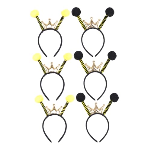 VALICLUD 6st Tier-tentakel-stirnband Party Haarnadel-stirnband Halloween-stirnbänder Für Erwachsene Kopfbedeckung Haarreferenz Hippie-kostümzubehör Breites Stirnband Babykostüm Stoff von VALICLUD