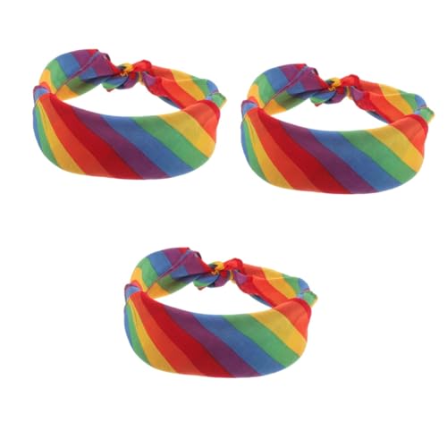 VALICLUD 6stücke Dekorative Bandana Stirnbänder Für Damen Vielseitige Sportkopfbedeckung Für Yoga Laufen Und Fitness Elastisches Rutschfestes Design Bunten Farben von VALICLUD