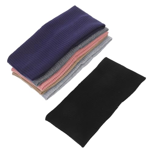VALICLUD 6stücke Gestricktes Stirnband Für Damen Dehnbar Yoga Workout Haar Zubehör in Verschiedenen Farben Weich Und Bequem Für Gesichtswaschen Und Sportliche Aktivitäten von VALICLUD