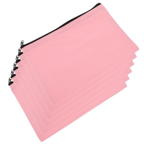 VALICLUD 6stücke Kosmetiktaschen Mit Reißverschluss Vielseitige Organizer Für Make-up Schmuck Und Schreibwaren Leicht Und Tragbar Für Reisen Und Schule Für Frauen Und Mädchen von VALICLUD