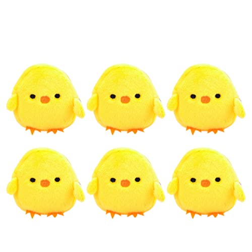 VALICLUD 6stücke Kreative Gelbe Huhn Münzbeutel Niedliche Küken Form Geldbörsen Für Ostern Taschen Für Schlüssel Münzen Und Kleingeld Für Partys Einkäufe Und Mehr von VALICLUD