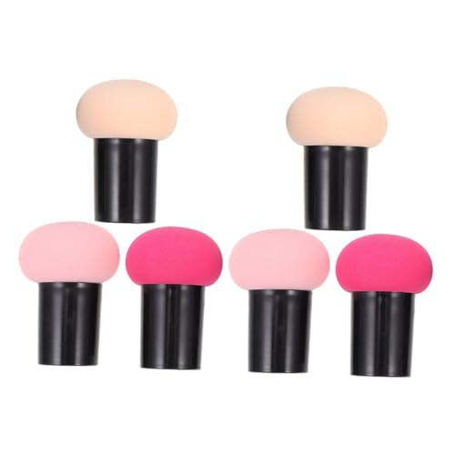 VALICLUD 6stücke Teiliges Make-up Schwamm Set Dual-use Foundation Puff Für Trockene Und Nasse Anwendungen Für Grundierung Und Lidschatten Sanft Zur Haut Benutzerfreundliches von VALICLUD