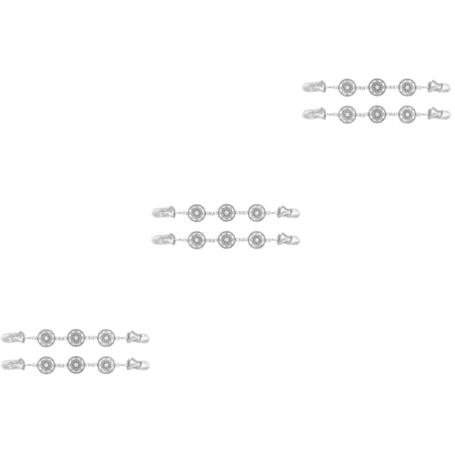 VALICLUD 6stücke Vintage Alloy Clips Für Cardigans Stilvolle Accessoires Für Kleidung Schützen Ihre Outfits Vor Herunterrutschen Einfache Handhabung Und Langlebig von VALICLUD