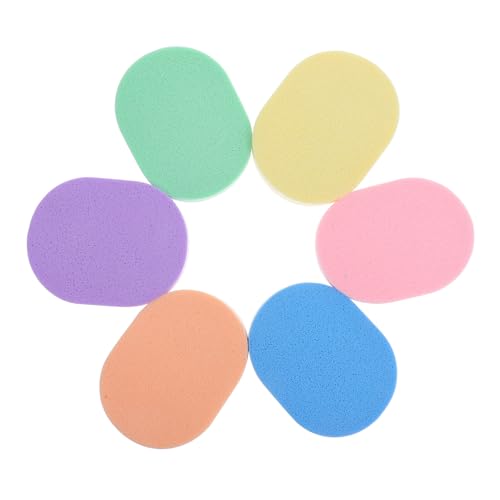 VALICLUD 6stücke Wiederverwendbarer Gesichtspeeling-schwamm Make-up-entferner-pads Gesichtsreinigungspads Aus Hautfreundlichem Material Für Empfindliche Haut Effektives Peeling Und VALICLUD 6stücke Wiederverwendbarer Gesichtspeeling-schwamm Make-up-entferner-pads Gesichtsreinigungspads Aus Hautfreundlichem Material Für Empfindliche Haut Effektives Peeling Und von VALICLUD