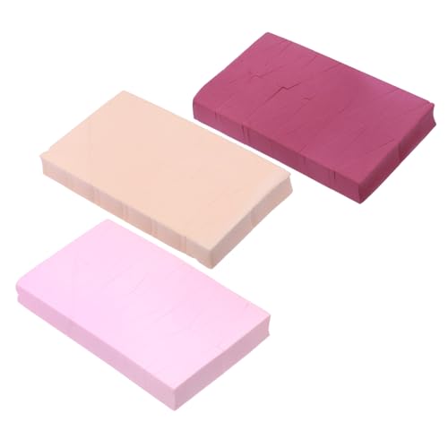 VALICLUD 72 Stück Makeup Schwämme Dreieckig Makeup Wedges Schwamm Puderquaste für Foundation Feine Poren Waschbar Wiederverwendbar Für Damen Make Up Anwendung Trocken und Nass Geeignet von VALICLUD