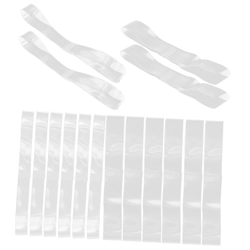 VALICLUD 8 Paare Transparent Elastische Fersenriemen Schuhfixierer Unsichtbare Verstellbare Schuhbänder für Damen High Heels Komfortable Fersensicherung Blasen Zubehör von VALICLUD