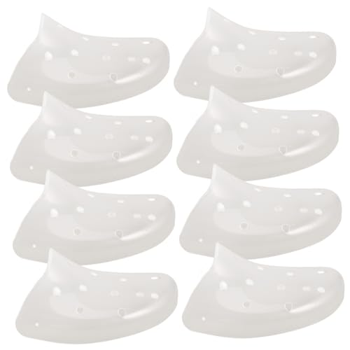 VALICLUD 8 Paare Transparente Schuhspanner aus Robustem PP Schuhformformer für Herren und Damen Schuhgrößen Langlebiger Faltenschutz und Schuhdehner für Schuhpräsentation und von VALICLUD