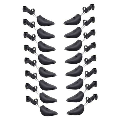 VALICLUD 8 Paare Verstellbare Schuhspanner für Herren Damen Tragbare Schuhformer aus Kunststoff Flexible Schuhdehner Verhindern Falten und Erhalten Form für Sneaker Stiefel von VALICLUD