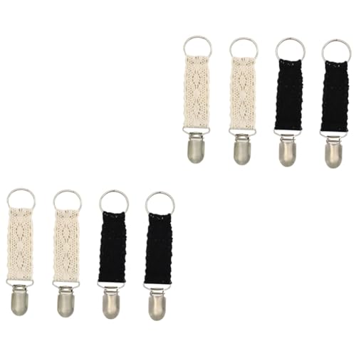 VALICLUD 8 Stk Spitze Hut Clip Damenhandtasche Hutclips Für Rucksack Reise-hutclip Aus Spitze Tasche Hut Halter Clip Tragbarer Spitzenhut-clip Huttrageclips Geldbörsen Für Damen Eisen von VALICLUD