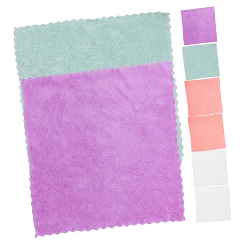 VALICLUD 8 Stück Teiliges Absorbierender Handtücher aus Korallenvlies Weiche Saugfähige Gesichts und Badetücher für Badezimmer Küche und Mehr Vielseitig Einsetzbar Strapazierfähig und von VALICLUD