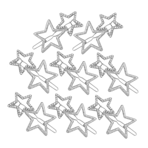 VALICLUD 8 Stück Teiliges Glänzender Stern Haarspangen für Damen Vielseitige Haaraccessoires für Hairstyling und Besondere Anlässe von VALICLUD