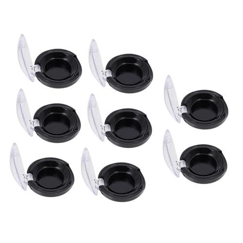 VALICLUD 8 Stück Teiliges Kleine Lidschatten Subboxen Kosmetische Aufbewahrungsbehälter mit Deckel Wiederverwendbare Make Up Organizer für Lidschatten und Foundation Robust und Kompakt von VALICLUD