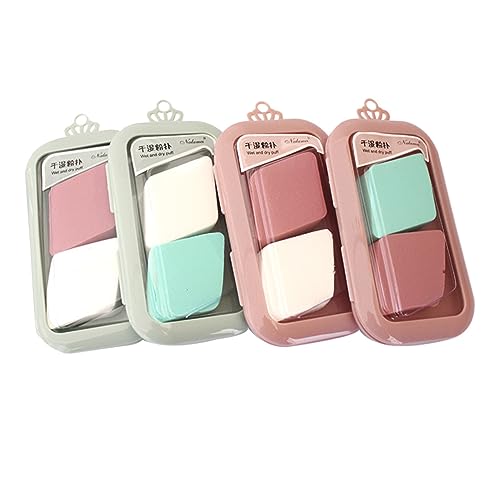 VALICLUD 8 Stücke Make Up Puff Puderquaste Kissen Foundation Gesicht Körper Puderapplikator Puff Blending Pads Schwamm von VALICLUD
